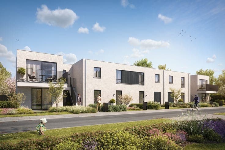 Bright stacked homes in Roeselare