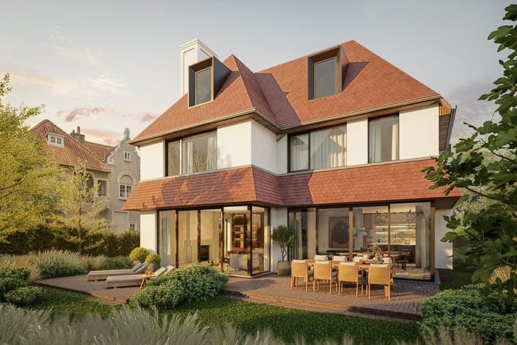 Exclusieve nieuwbouwvilla te koop in het rustige Duinberg...