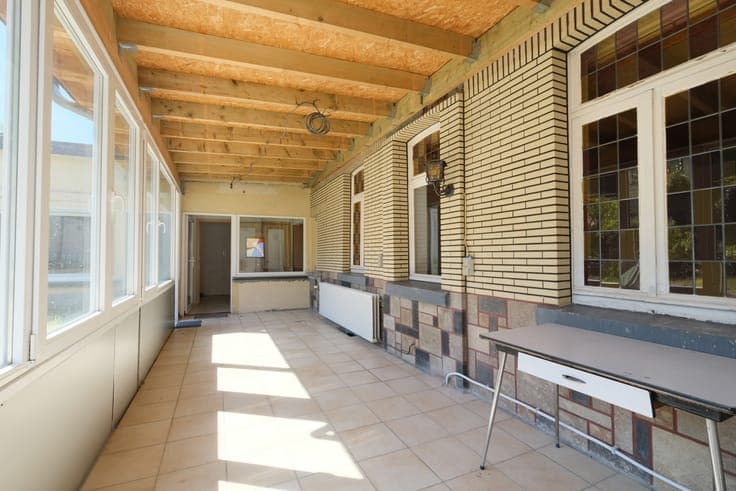 House 2 BR. with veranda and quiet garden in Angleur