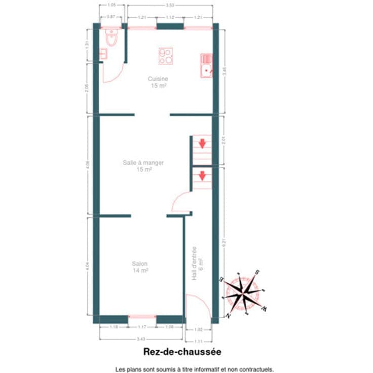 4-bedroom house with garden and terrace in Seraing