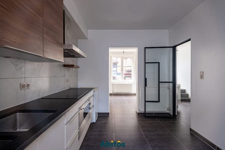 Renovated four-bedroom, two-bathroom townhouse