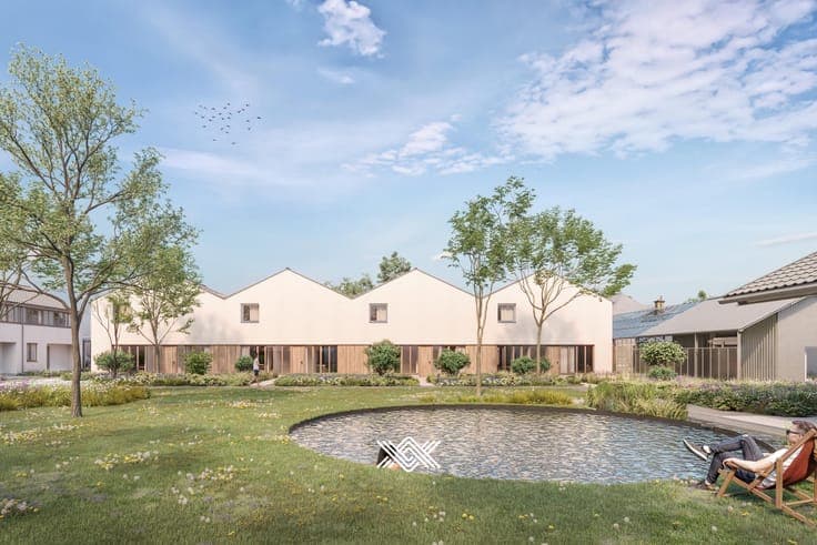 Gezinswoning met 4 slaapkamers en tuin met zonneterras