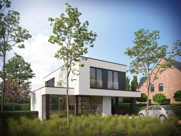 Prachtig gelegen nieuw te bouwen moderne villa Houthulst