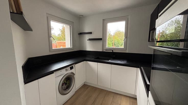 Renovated three-fronted house – EPC B – ±700 m² garden