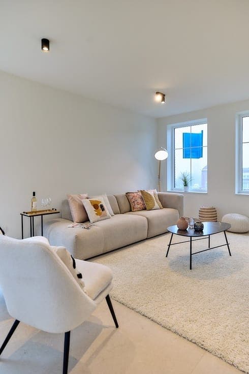 Twee halfopen woningen op ruime percelen in Erpe-Mere