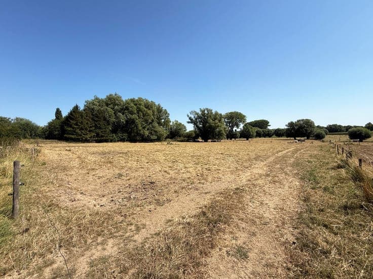 Te koop, totaal te renoveren / te slopen hoeve met uitweg...