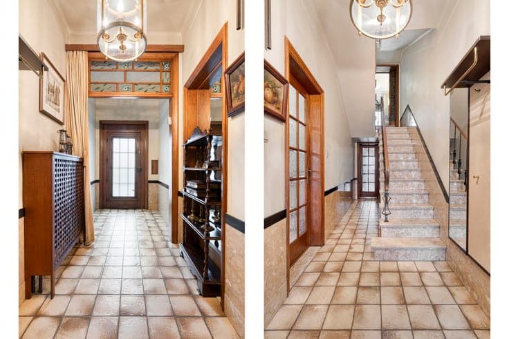 A charming 1938 townhouse with authentic features