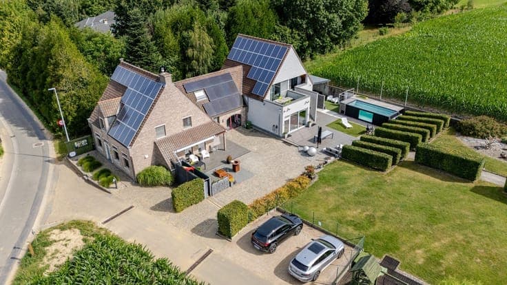 Unique estate with home and 4★ holiday house – Flemish Arden