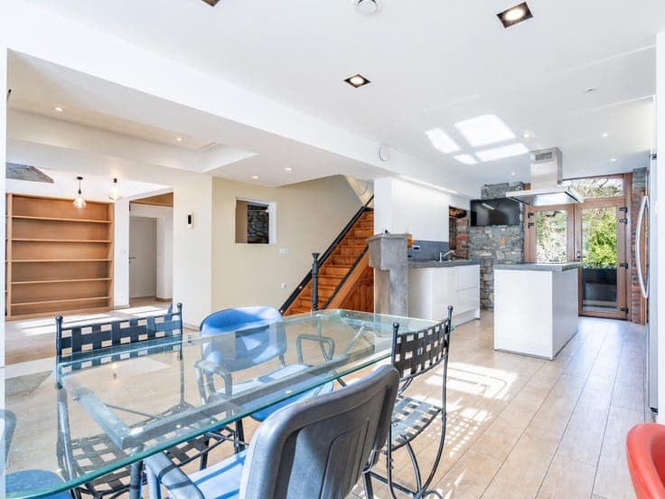 Property complex with rental income