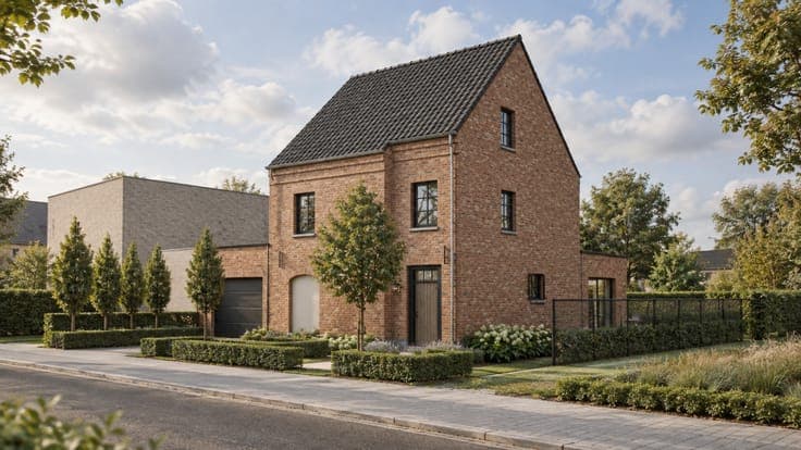 Nieuwbouwwoning van 270 m² bewoonbare oppervlakte met gro...
