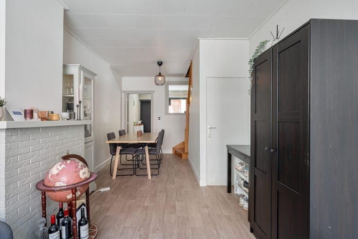 Rustig gelegen woning met 2 slaapkamers en een koer nabij...