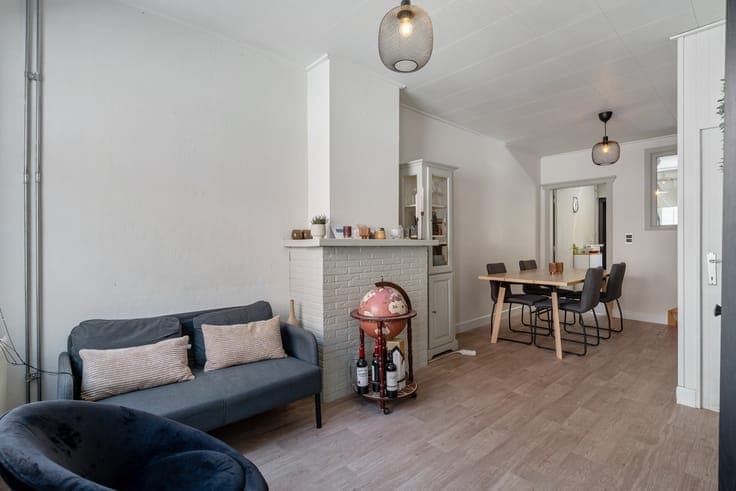 Rustig gelegen woning met 2 slaapkamers en een koer nabij...