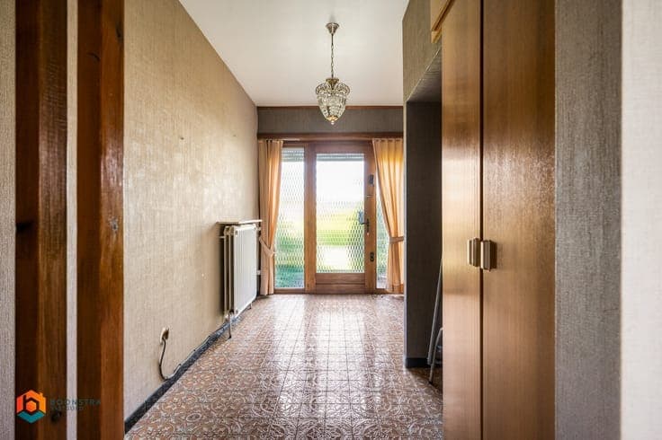 Landelijke woning met 3 slpkrs en tuin op perceel van 199...