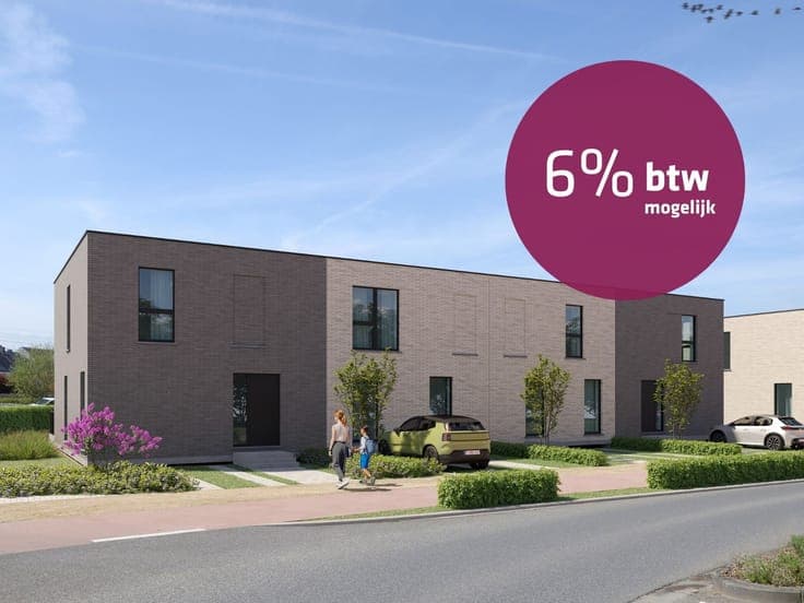 Halfopen energieneutrale nieuwbouwwoning | op toplocatie