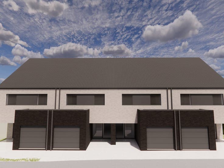 Beautiful new 3-bedroom house, structurally complete (shell