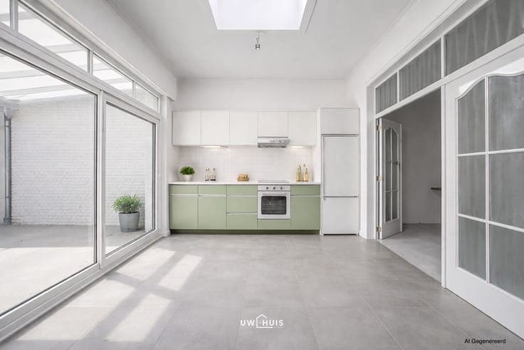 Spacious home with 4 bedrooms and garden near the center of