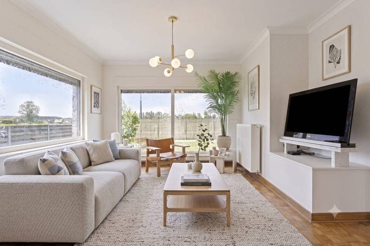 Renovated, energy-efficient bungalow with sunny garden near