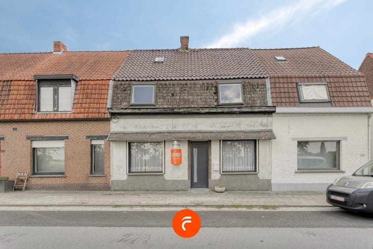 Verder af te werken woning met tuin op 171 m2