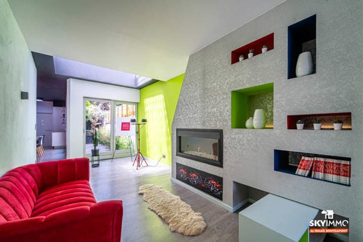 MAISON CONTEMPORAINE ENTIÈREMENT RÉNOVÉE & MEUBLÉE - 3 CH