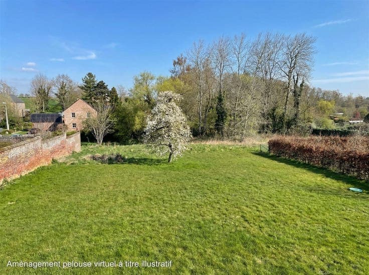 Villa neuve sur beau terrain presque 20 ares à 2' de LLN