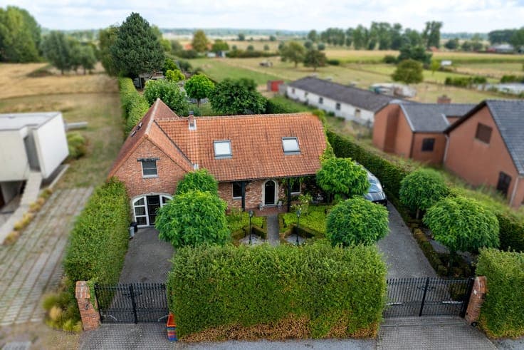 Quietly located house with meadow on approximately 55 acres