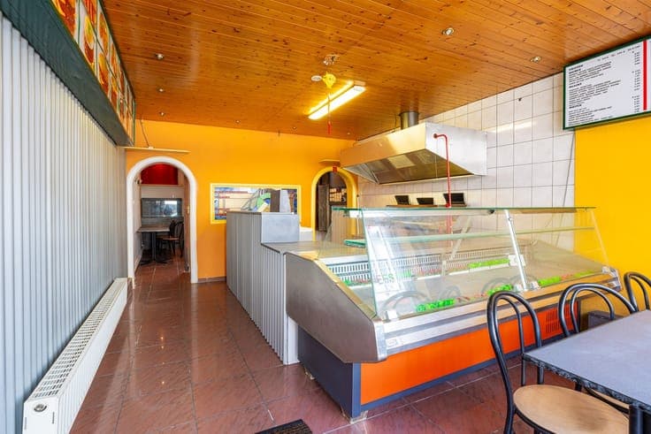 Commercial property with residential unit for sale in downto