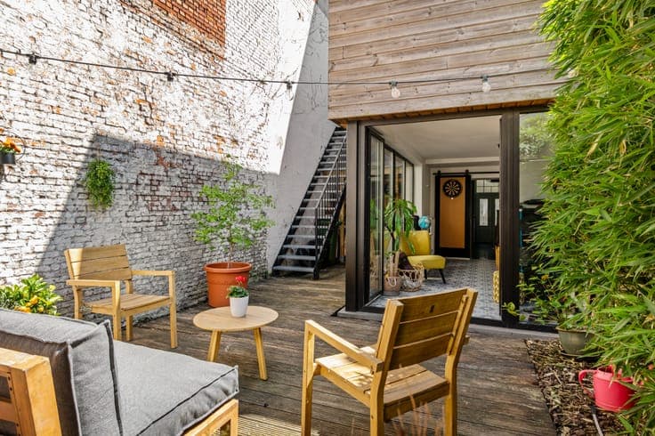 Townhouse with garage and city garden for sale in Antwerp
