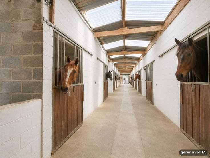 Operational equestrian property, 30 minutes from Nivelles