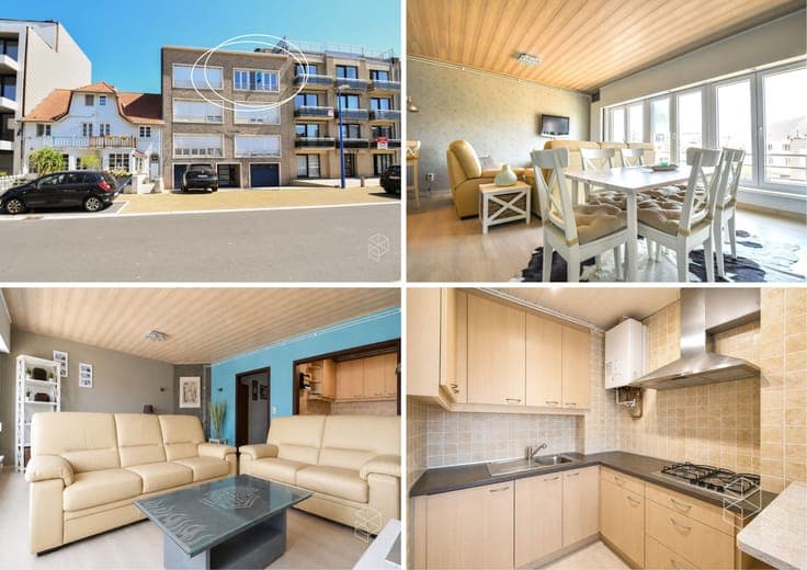 Ruim appartement op topligging nabij zee en duinen