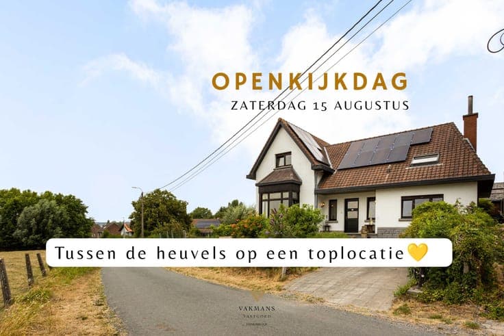 Alleenstaande woning in de mooiste straat van Ronse