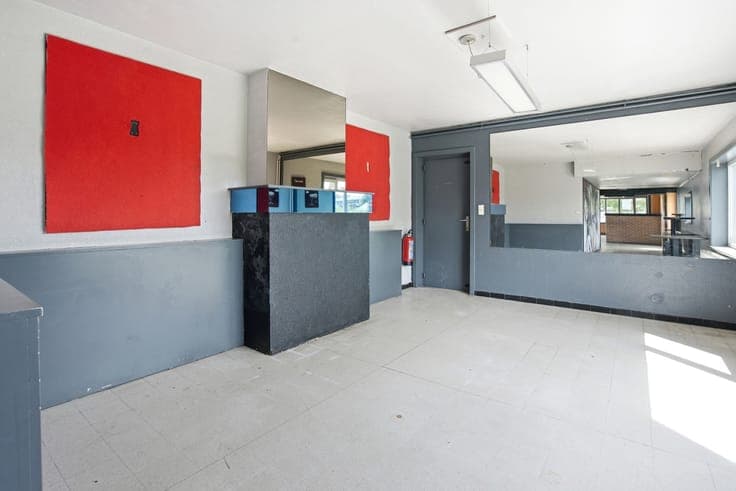 Canal-side commercial property with stunning views
