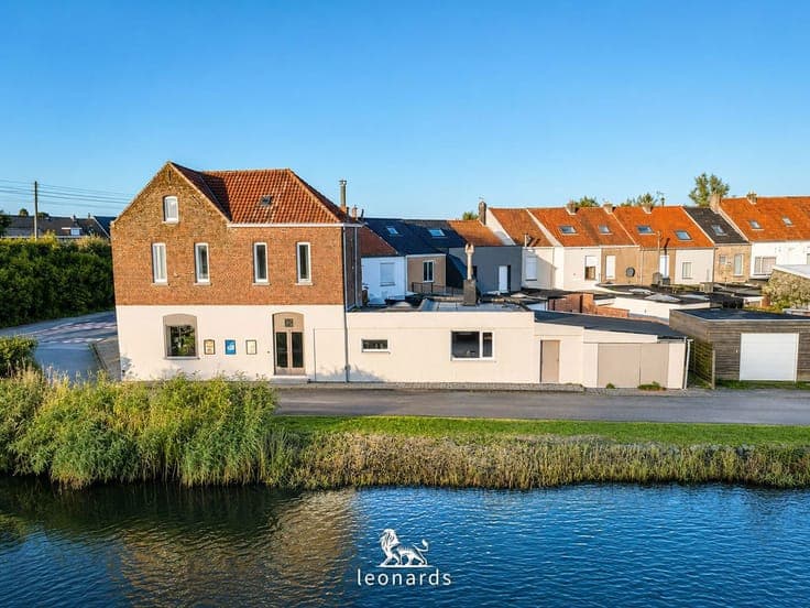 Canal-side commercial property with stunning views