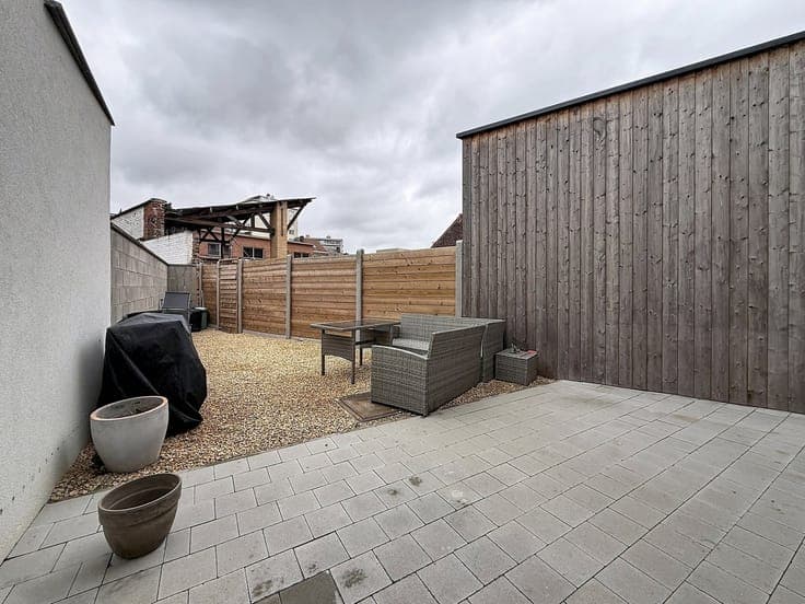Instapklare stadswoning, terras/tuintje, 3 slpks