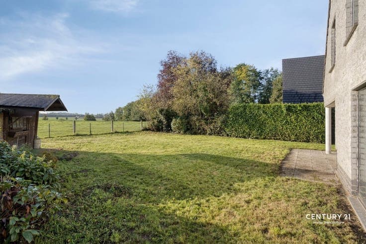 A villa in need of some updating with a stunning rural view!
