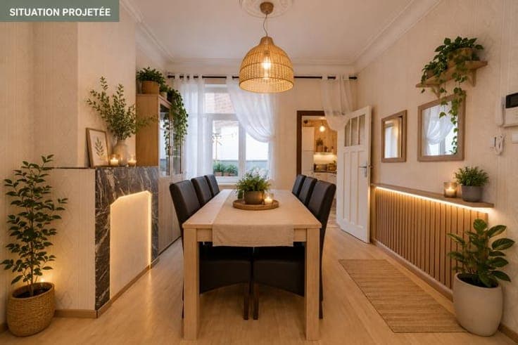 Beautiful 4-bedroom house with courtyard
