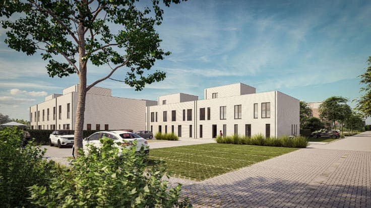 ruime nieuwbouwwoning met 5 slaapkamers in een rustig ach...