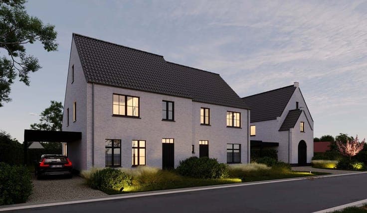 Te koop: landelijke nieuwbouwwoningen in Hertsberge