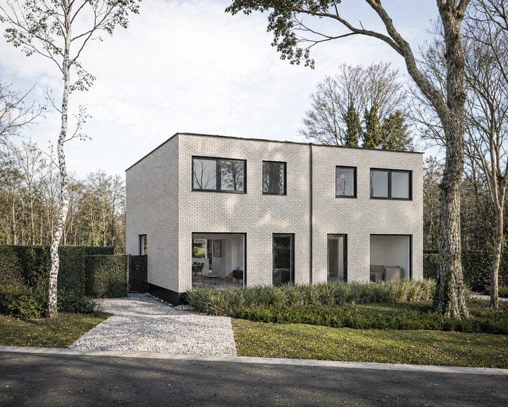 Afgewerkte energiepositieve (EPC -18) nieuwbouwwoning