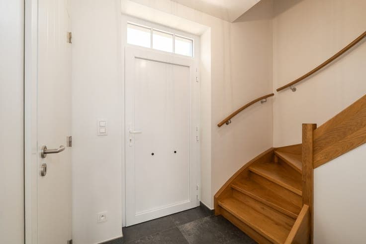Goed afgewerkte en energiezuinige half open bebouwing met...