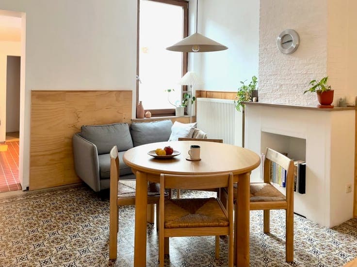 Charming two-bedroom house in Ghent