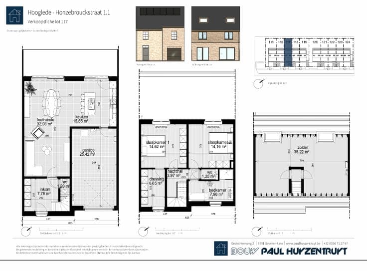 LOT 117 | Halfopen energiezuinige nieuwbouwwoning met 2 s...