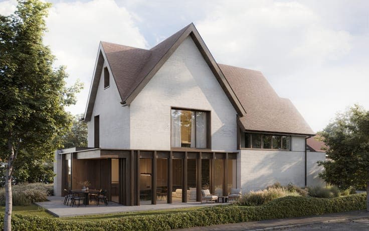 Sublime new construction villa next to Park 58