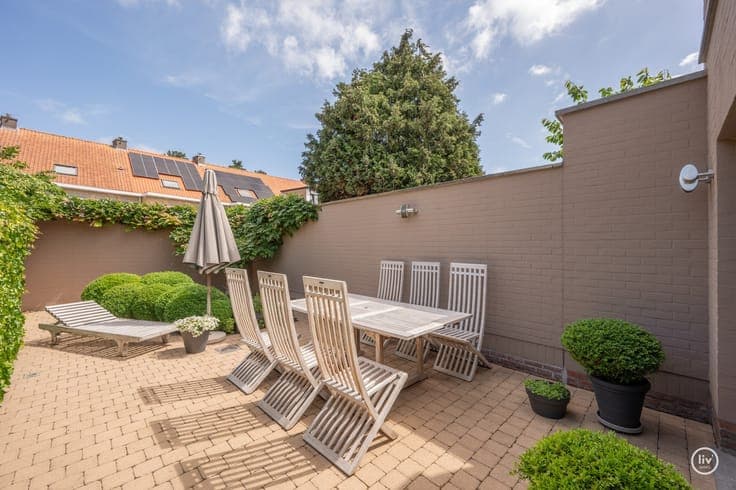 Beautiful townhouse in the center of Knokke with a beauty s