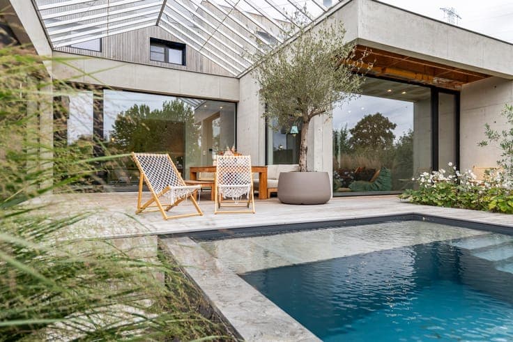 Architect-designed villa where light meets nature