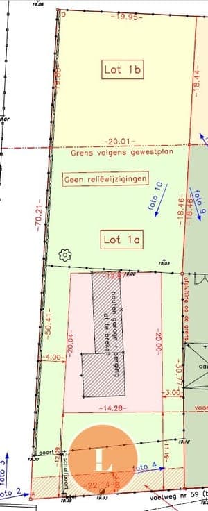 Rustig gelegen bouwgrond in landelijk groen – 1.408 m²