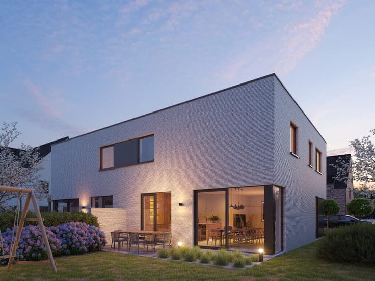 Izegem, nieuw te bouwen Half open woning - BTW 6%*
