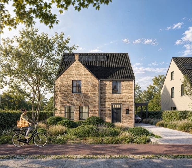 Vrijstaande karaktervolle en luxueuze nieuwbouwwoning met...