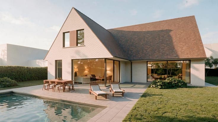 Stunning newly built villa in a superb location in Knokke