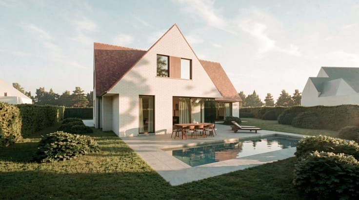 Stunning newly built villa in a superb location in Knokke