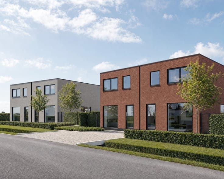 Afgewerkte energiepositieve (EPC -18) nieuwbouwwoning
